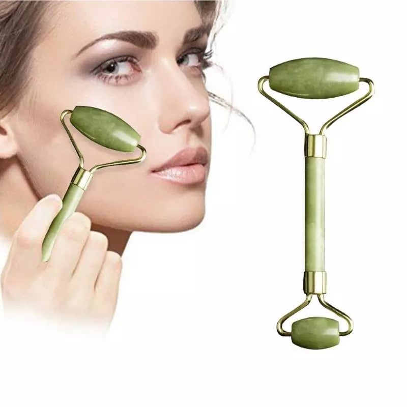 Double Head Jade Facial Massage Roller