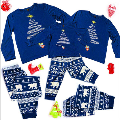 Family Christmas Pajamas 2024 Mother Father Kids Matching Clothes Look Outfit Mommy And Me New Year&